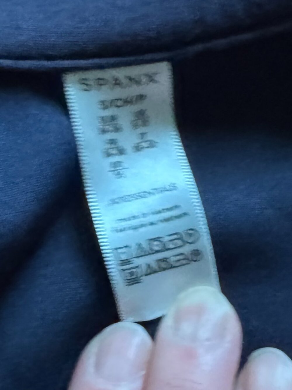 Spanx Airessentials Half Zip in Timeless Navy - Picture 4 of 4
